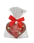Bolacha Amanteigada Coração Vermelho Feliz Natal 35g