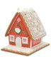 Bolacha de Mel Casa Vermelha e Telhado Xadrez 3D 430g