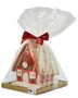 Bolacha de Mel Casa Vermelha e Telhado Xadrez 3D 430g