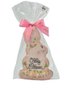 Bolacha de Mel Coelha Top com Flores 3D 100g