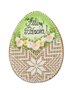 Bolacha de Mel com Especiarias Ovo Top M Xadrez e Flores 3D 50g