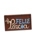 Chocolate Barra Feliz Páscoa Azul 75g