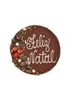 Chocolate Guirlanda Feliz Natal com Frutas 75G