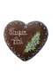 Coração de Pão de Mel com Chocolate 120g Super Pai