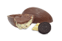 Ovo de Chocolate ao  Leite com Recheio de Chocolate Branco e Cookies 300g